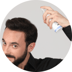 Se desideri un fissaggio maggiore usa Kapilab Fiberhold Spray